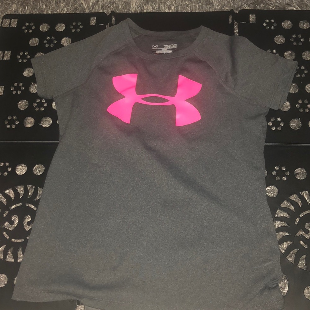 Short Sleeve Grey Workout Shirt